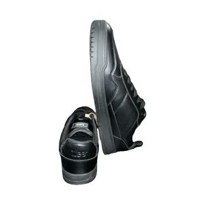 9N7Lee M000063-001 Black Low Top Synthetic Men's Athletic Sneakers
